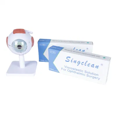 Protezione delle cellule endoteliali per due anni Singclean 1 ml, 2 ml, siringa di marca Bd in gel per retina per capelli in blister